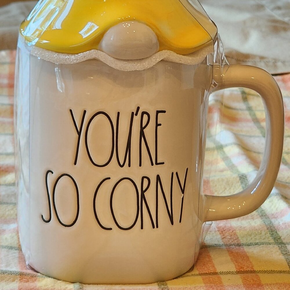 Rae Dunn You're So Corny Mug
